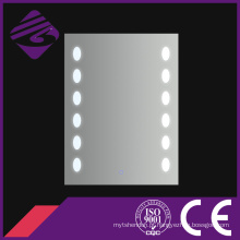 Espelhos do diodo emissor de luz da Anti-Nevoa do banheiro do retângulo da borda de Jnh185 Cheappolished